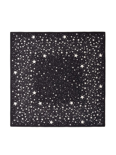 Miu Miu star print scarf outlook