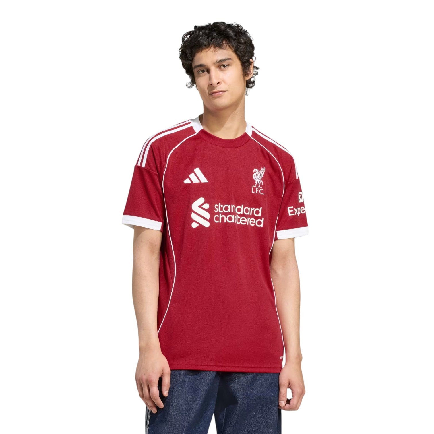 adidas Liverpool FC 25/26 Home Jersey 'Strawberry Red' JV6423 - 3