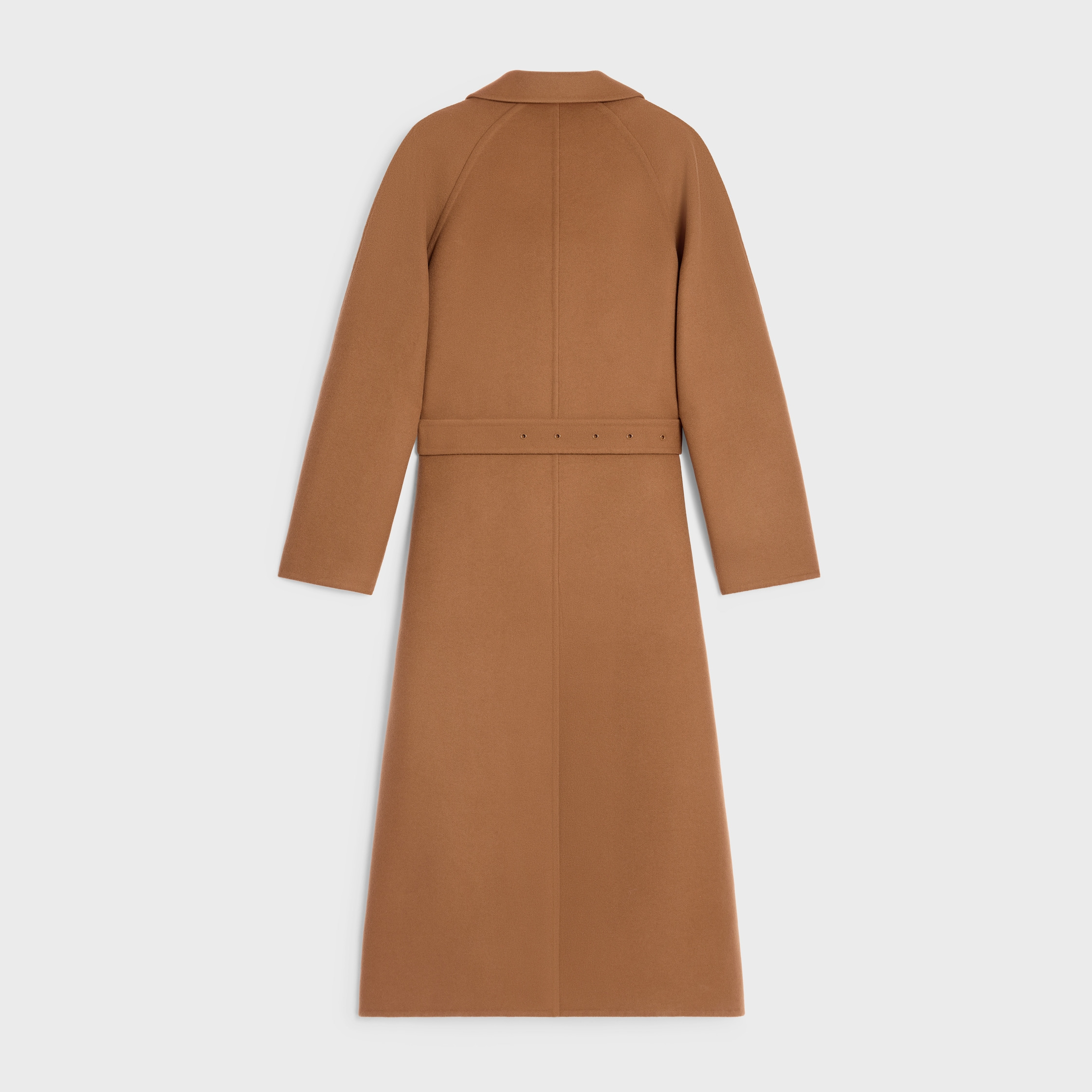 wrapped coat IN double-face wool cashmere - 2