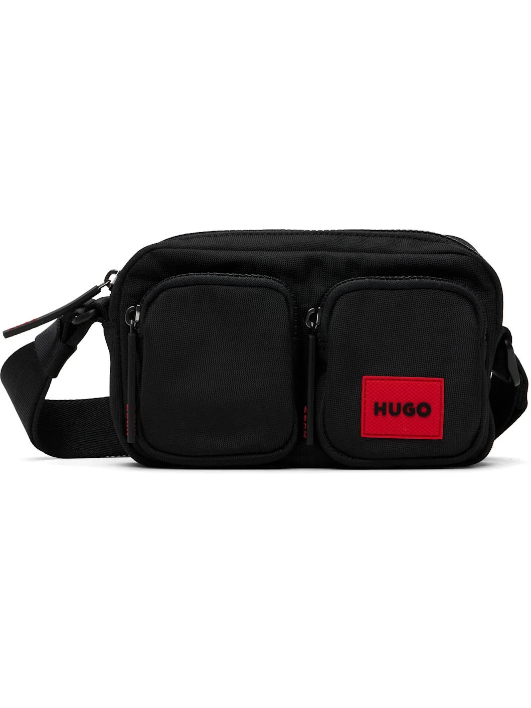 Black Logo Patch Bag - 1