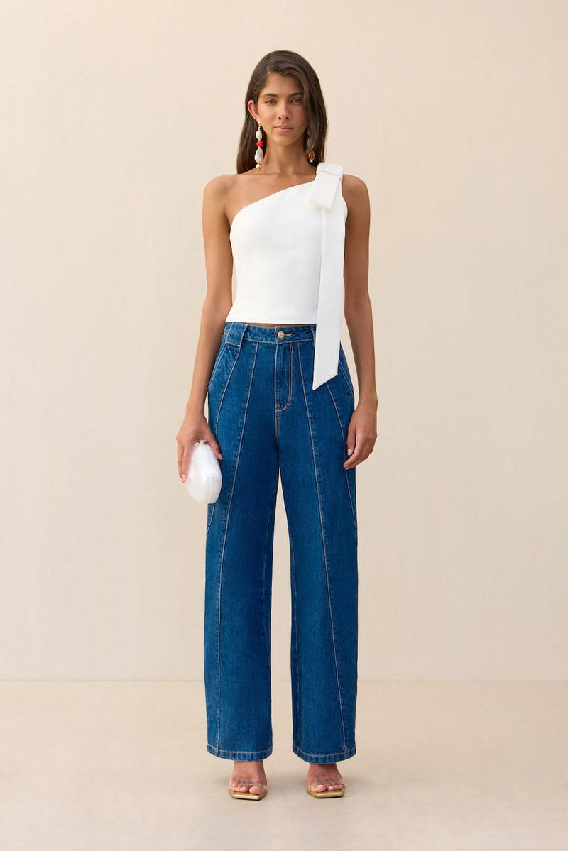 Cult Gaia NOMI KNIT TOP outlook