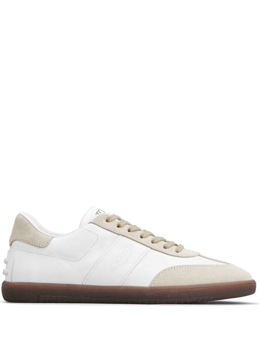 colour-block panelled sneakers - 1