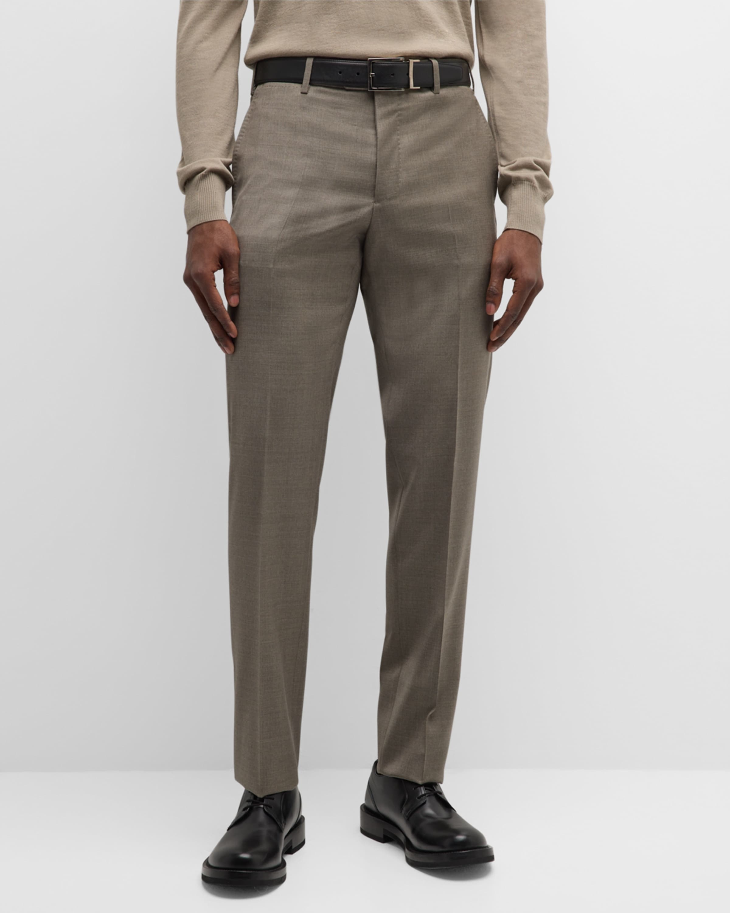 Men's Stone Wool Trousers - 2