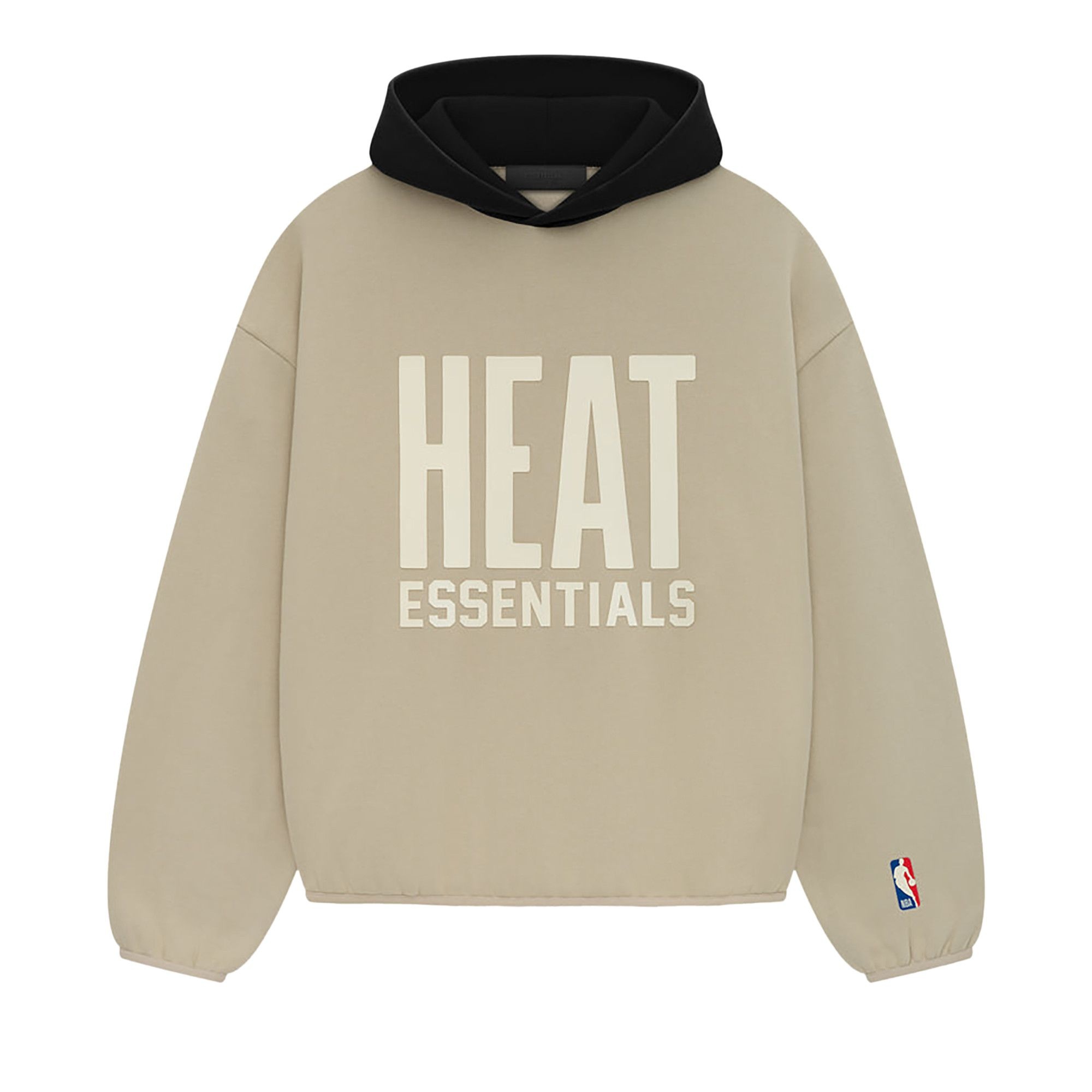 Fear of God Essentials x NBA Heat Hoodie 'Wheat' - 2