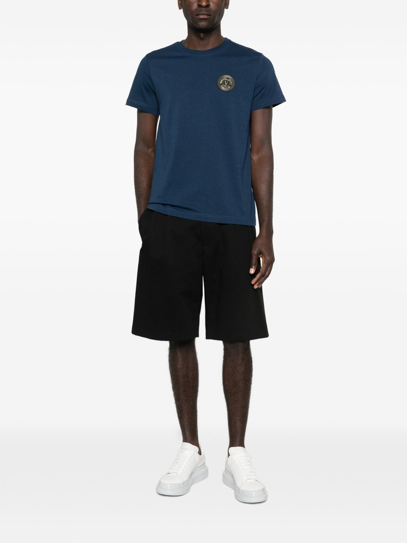 VERSACE JEANS COUTURE logo-patch T-shirt outlook