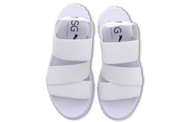 PUMA (WMNS) PUMA Selena Gomez x Cali Sandal 'White' 370758-02 outlook