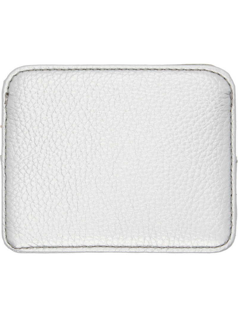 Vivienne Westwood Silver Half Moon Card Holder outlook