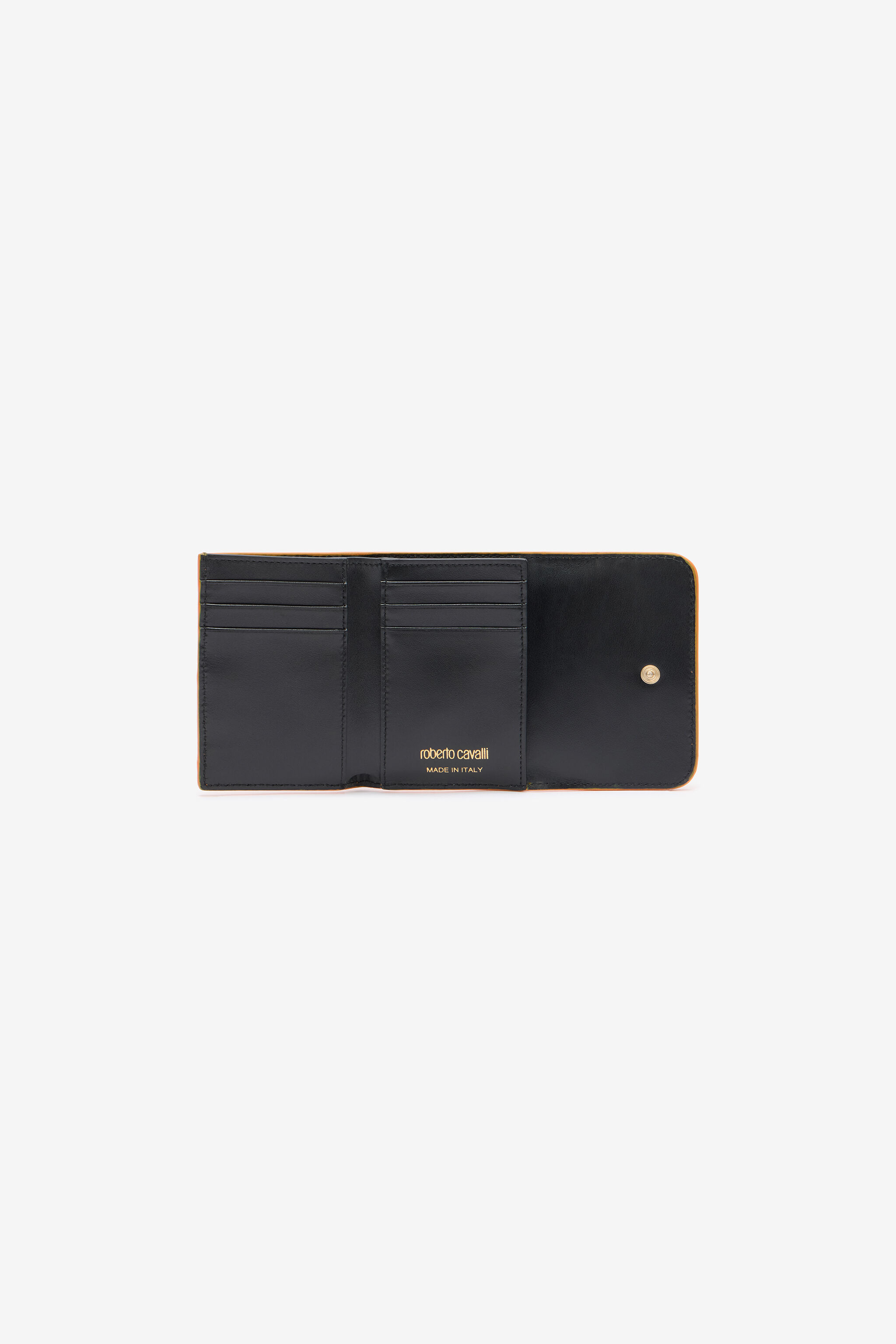 Ostrich-Effect Flap Card Holder - 4