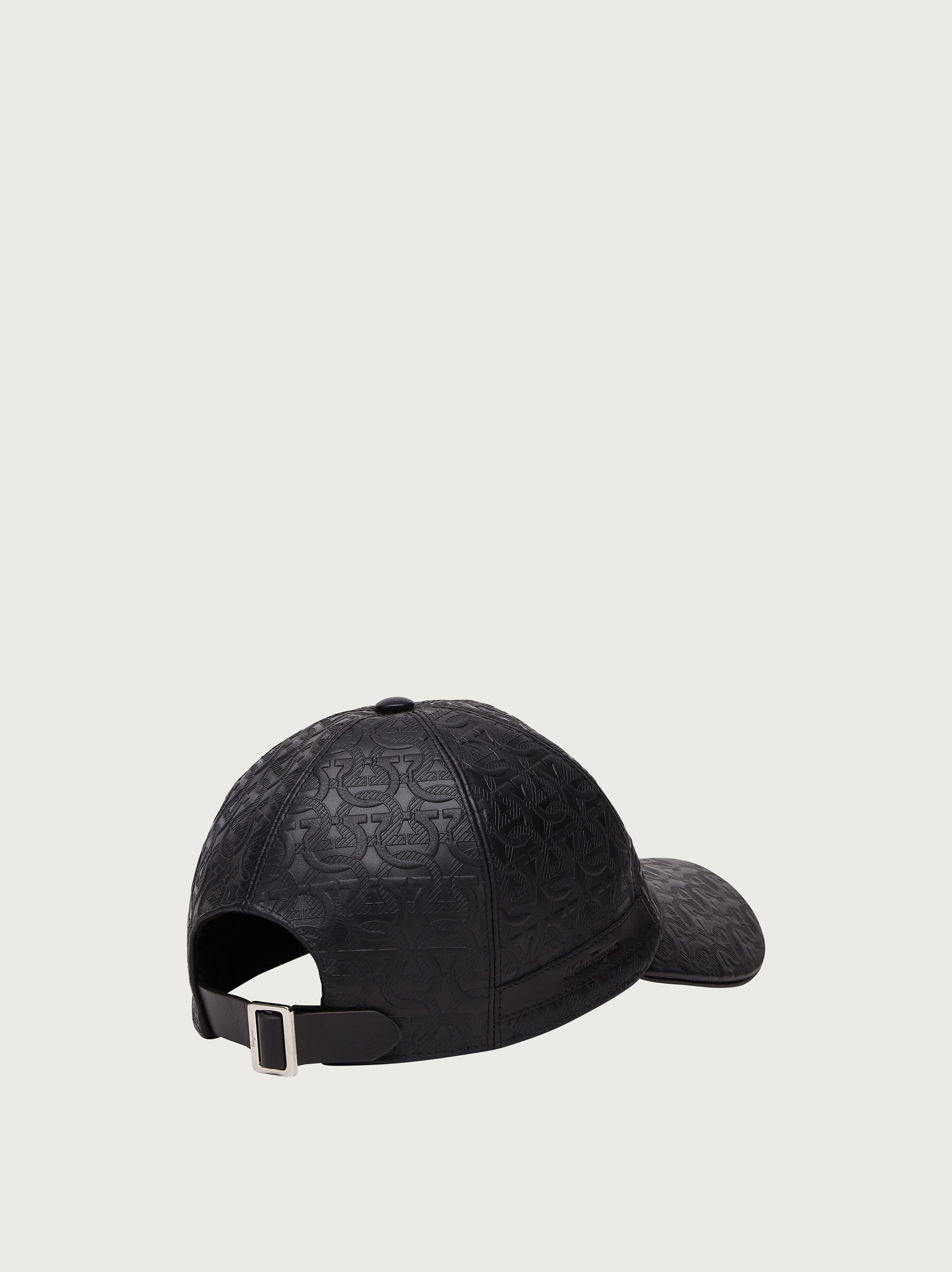 Leather Gancini baseball cap - 2