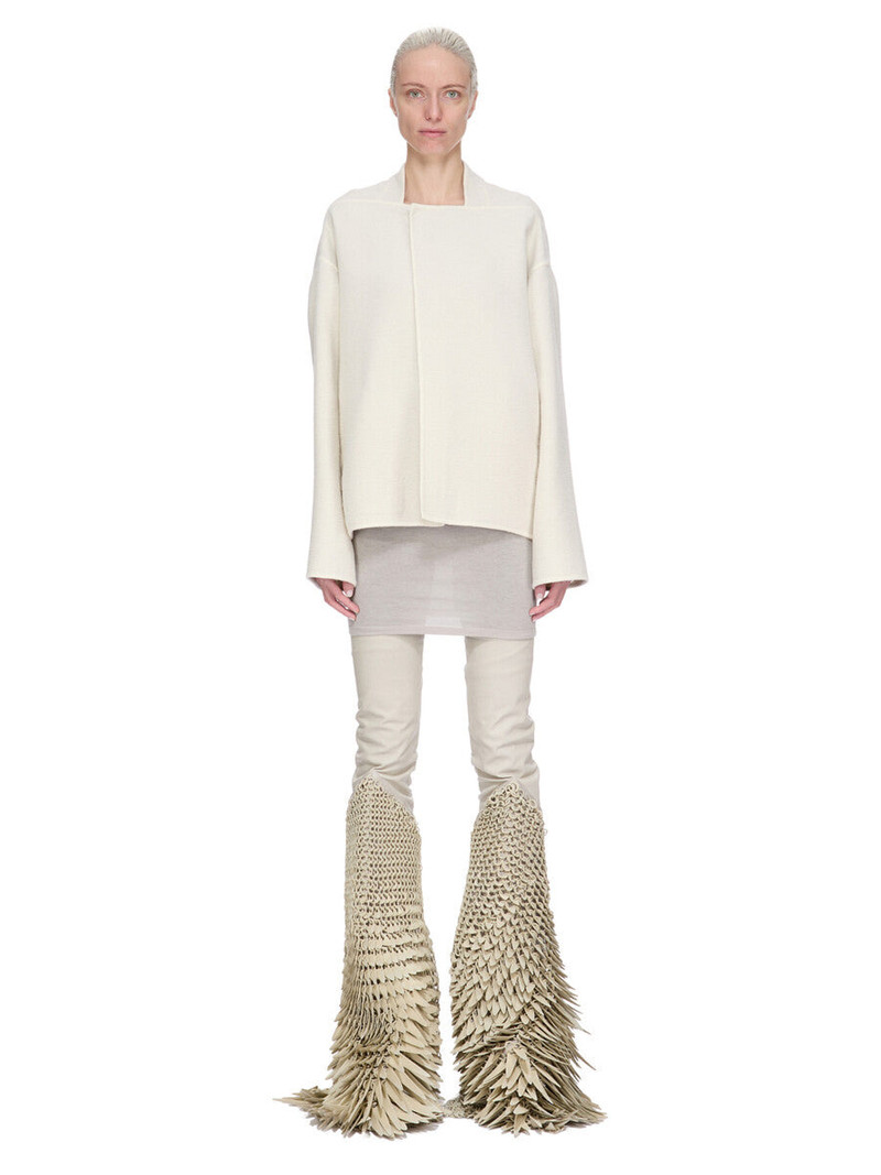 Rick Owens Island overlap jacket outlook