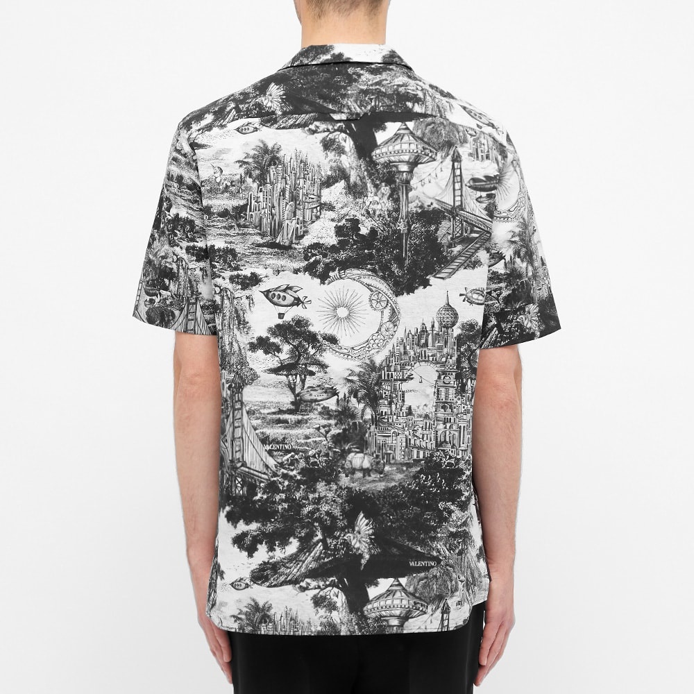 Valentino Dramatic Print Vacation Shirt - 5