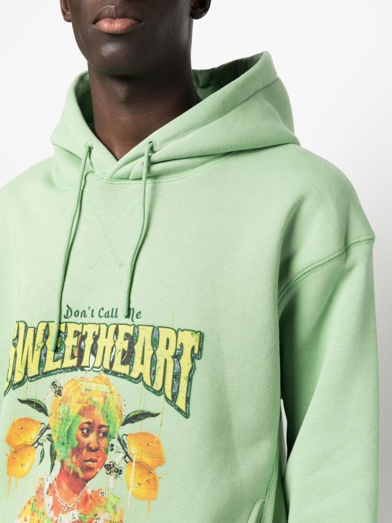 graphic-print hoodie - 5