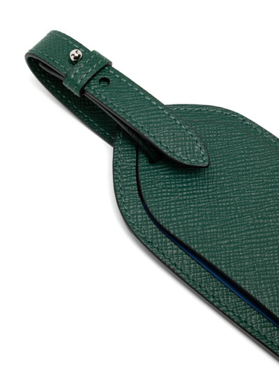 Smythson leather luggage tag outlook