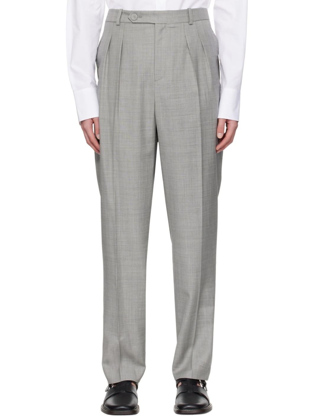 Gray Pepe Trousers - 1