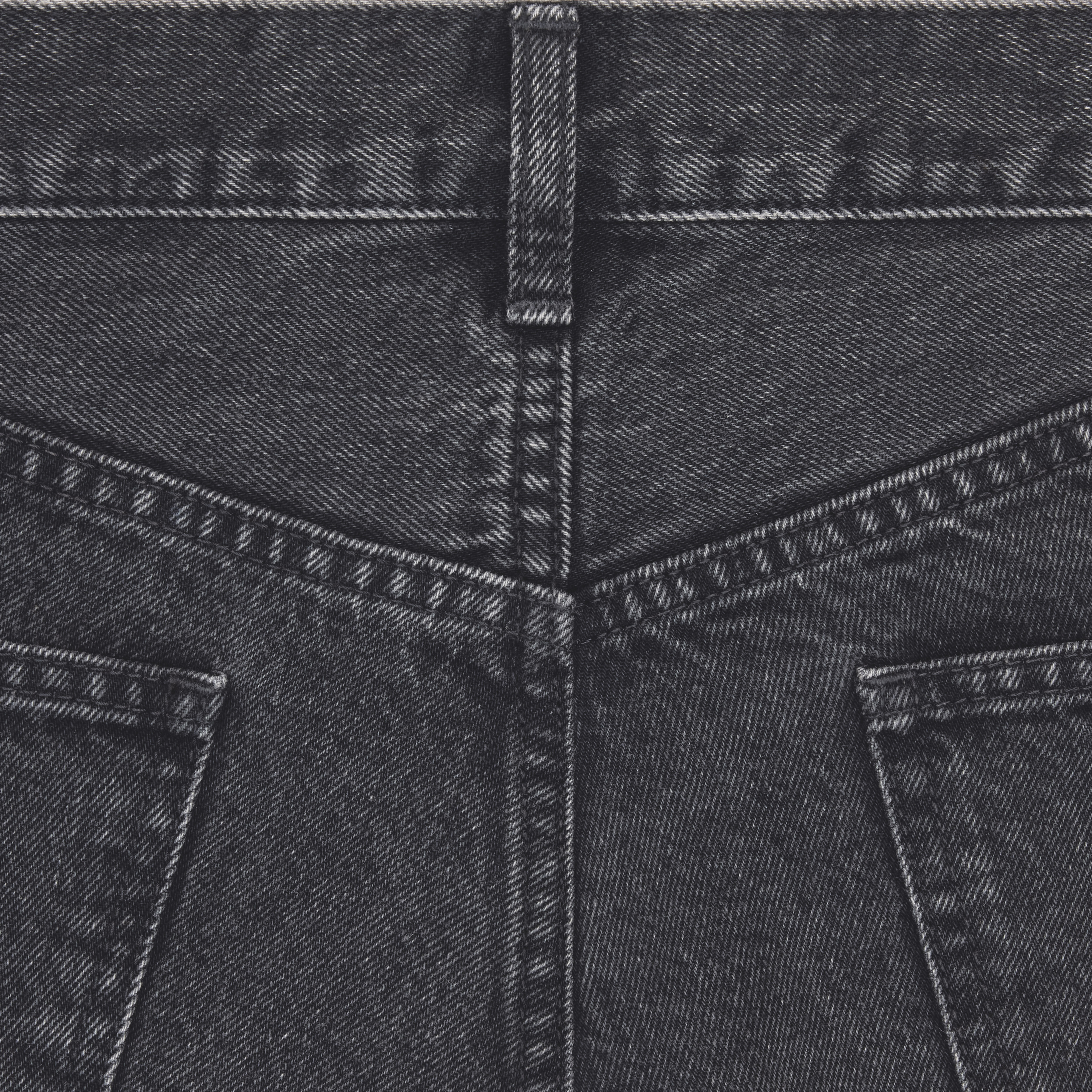 Wesley jeans in charcoal wash denim - 3