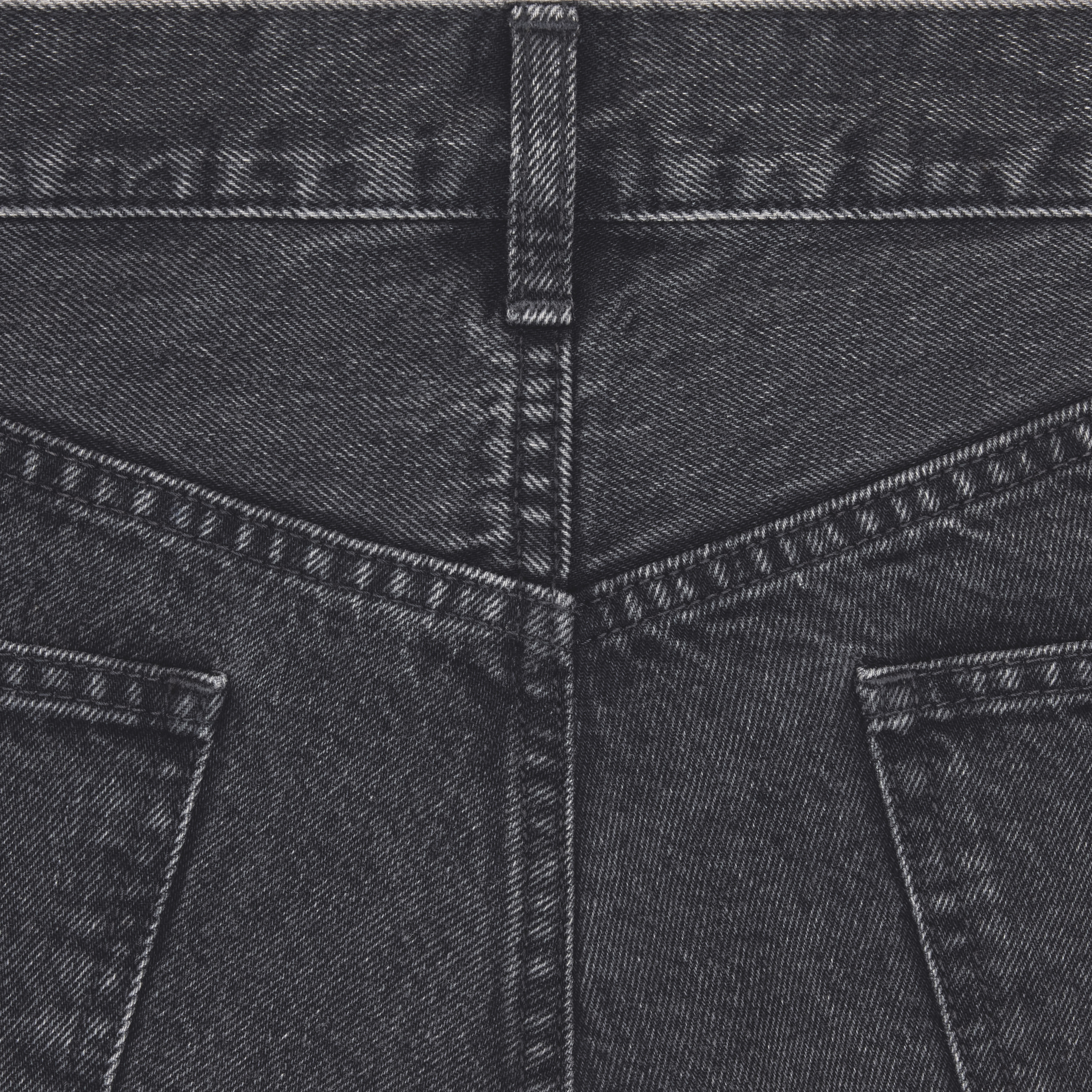 Wesley jeans in charcoal wash denim - 3