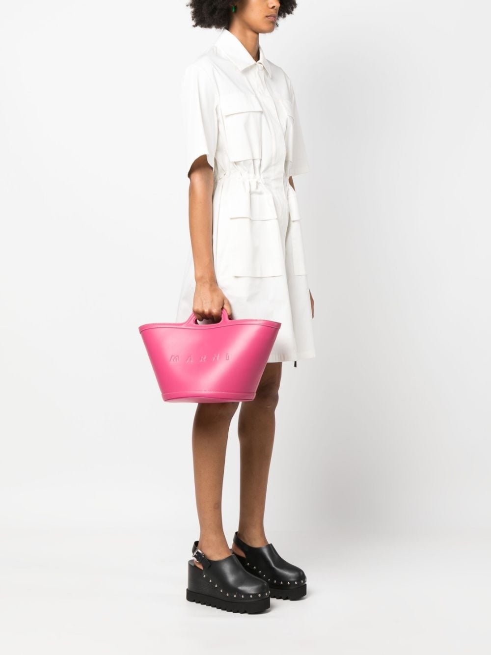 Tropicalia leather tote bag - 2