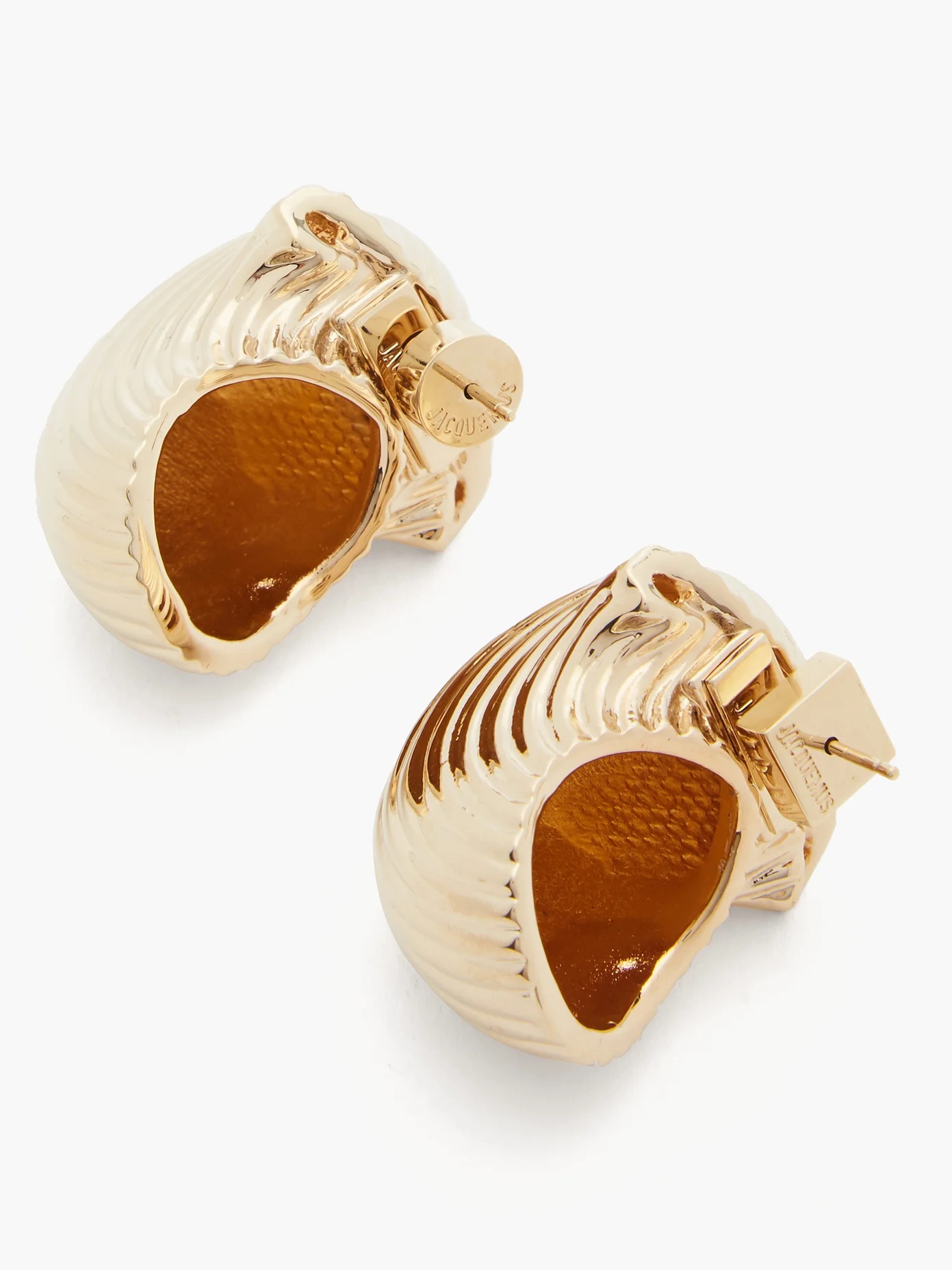 Pates gold-tone earrings - 3