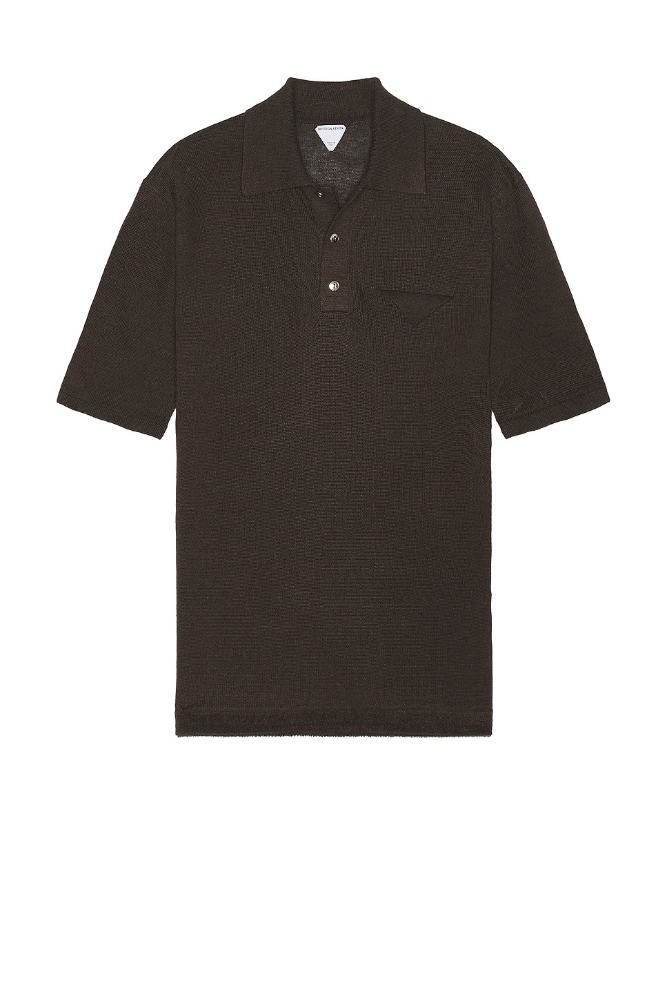 Lightweight Linen Triangle Pocket Polo - 1