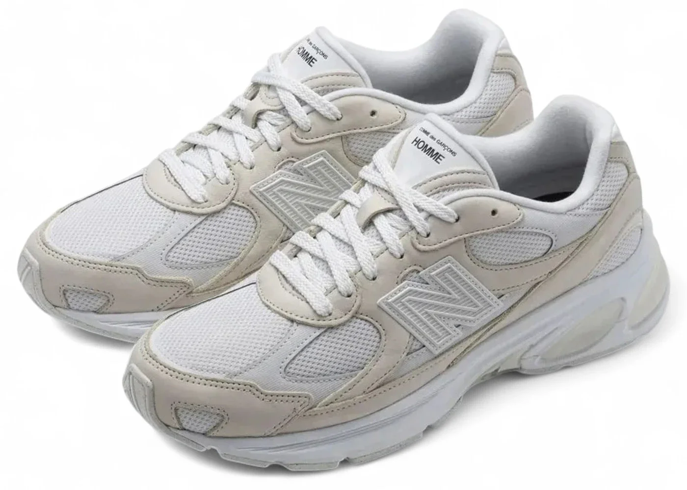 New Balance 2010 Comme des Garçons White Grey - 1