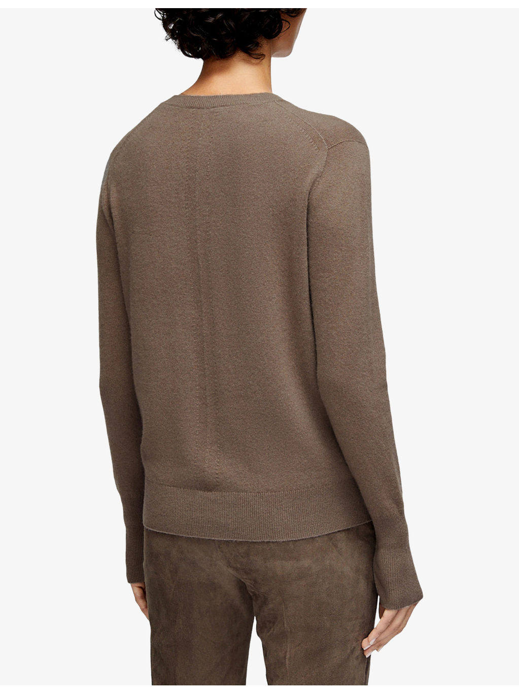 Light Pure Cashmere V-Neck Jumper - 4