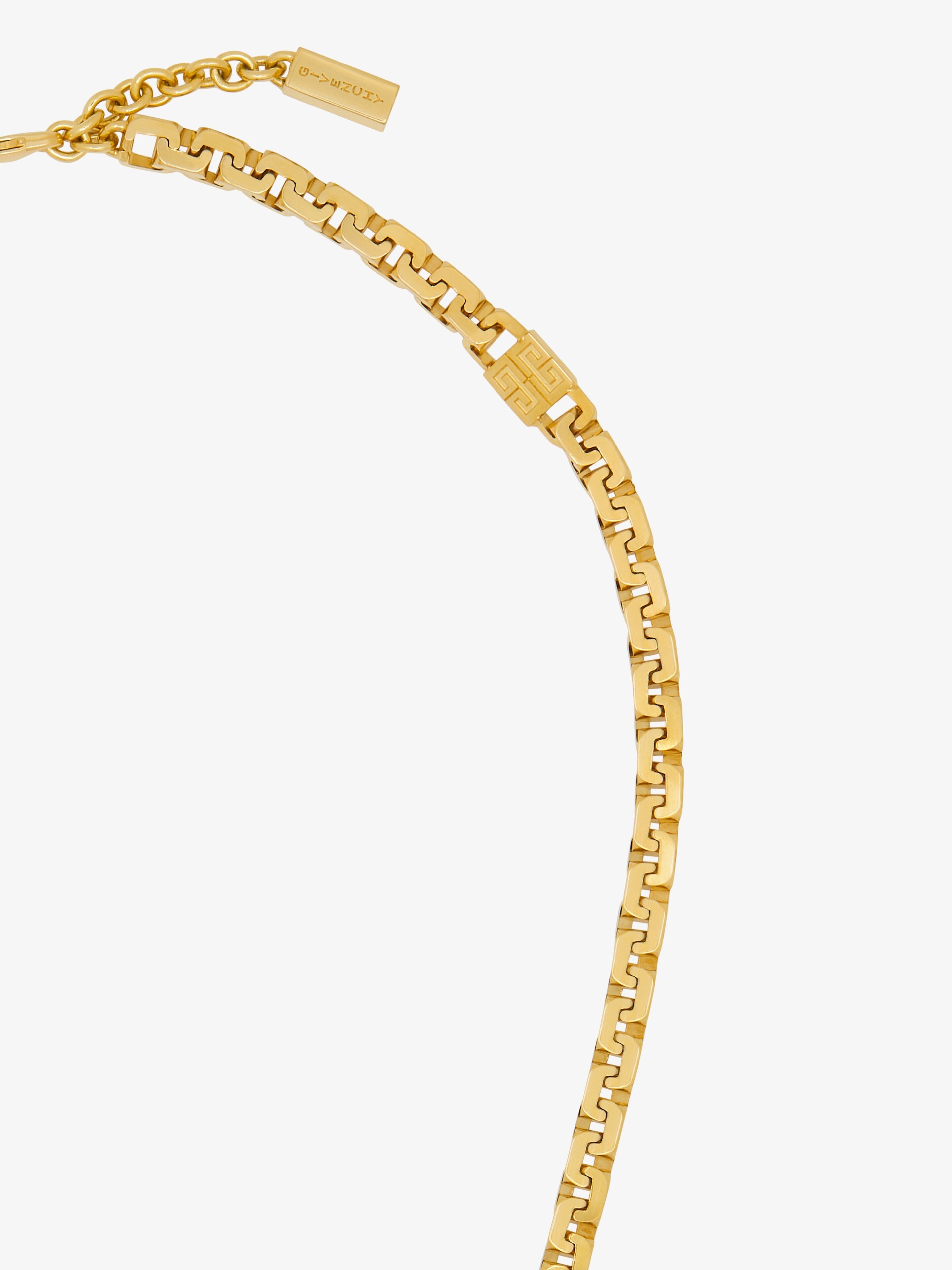 4G CHAIN NECKLACE IN METAL - 2