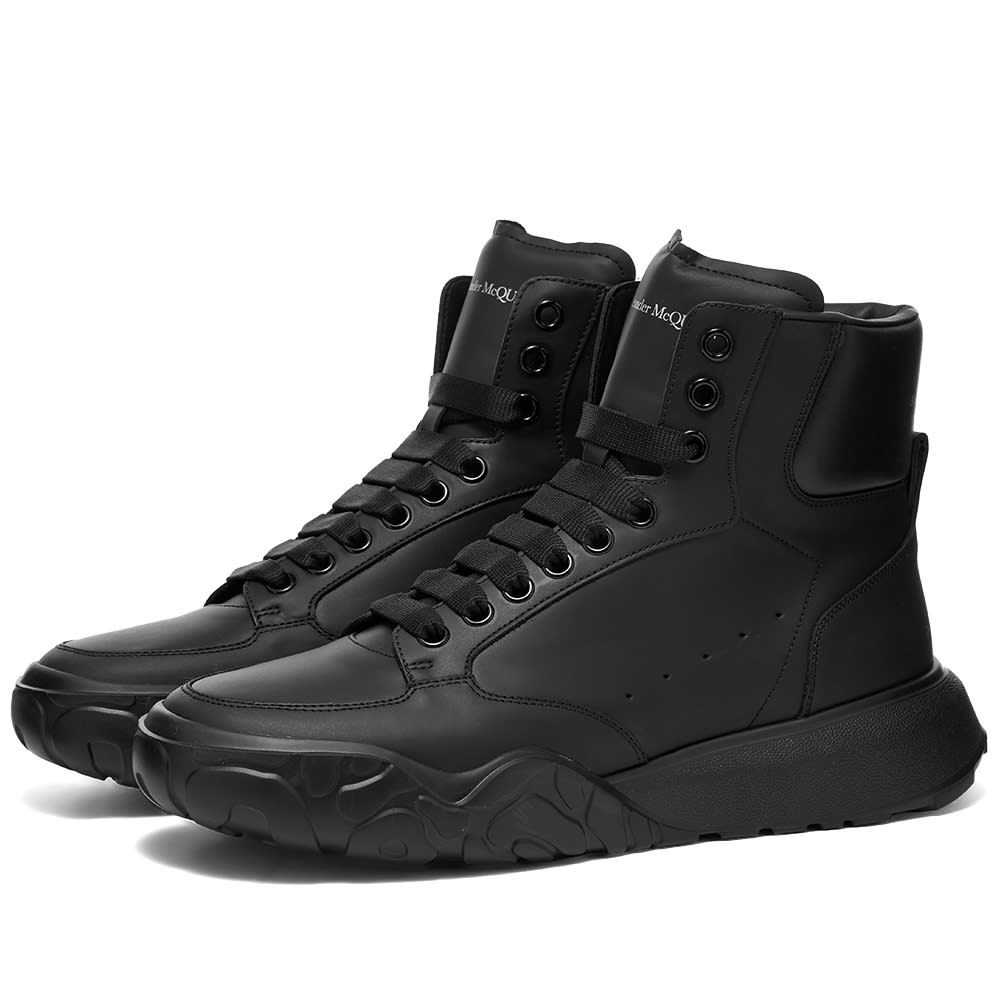 Alexander McQueen Court Mid Nappa Leather - 1