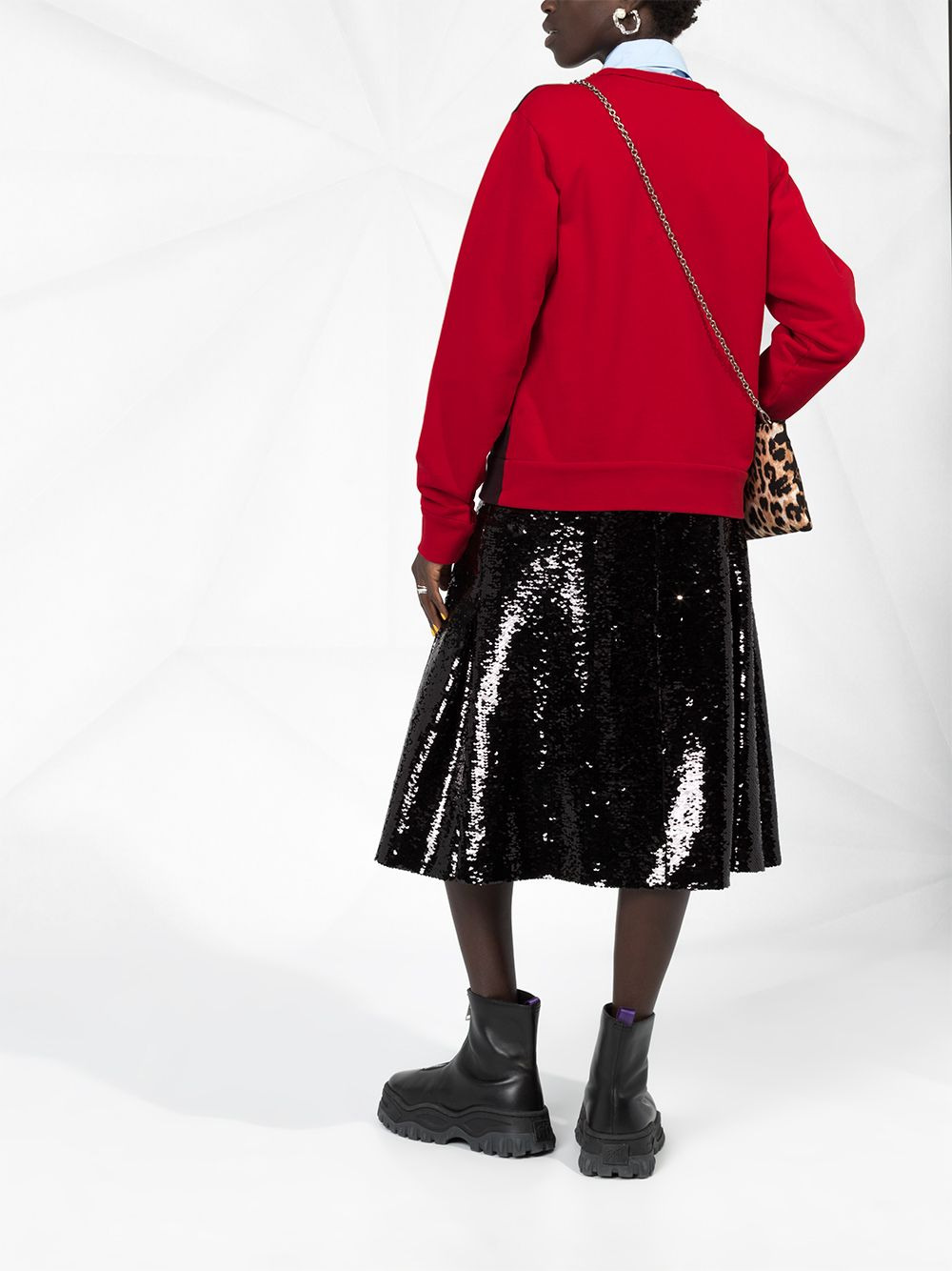 woman print sweatshirt - 6