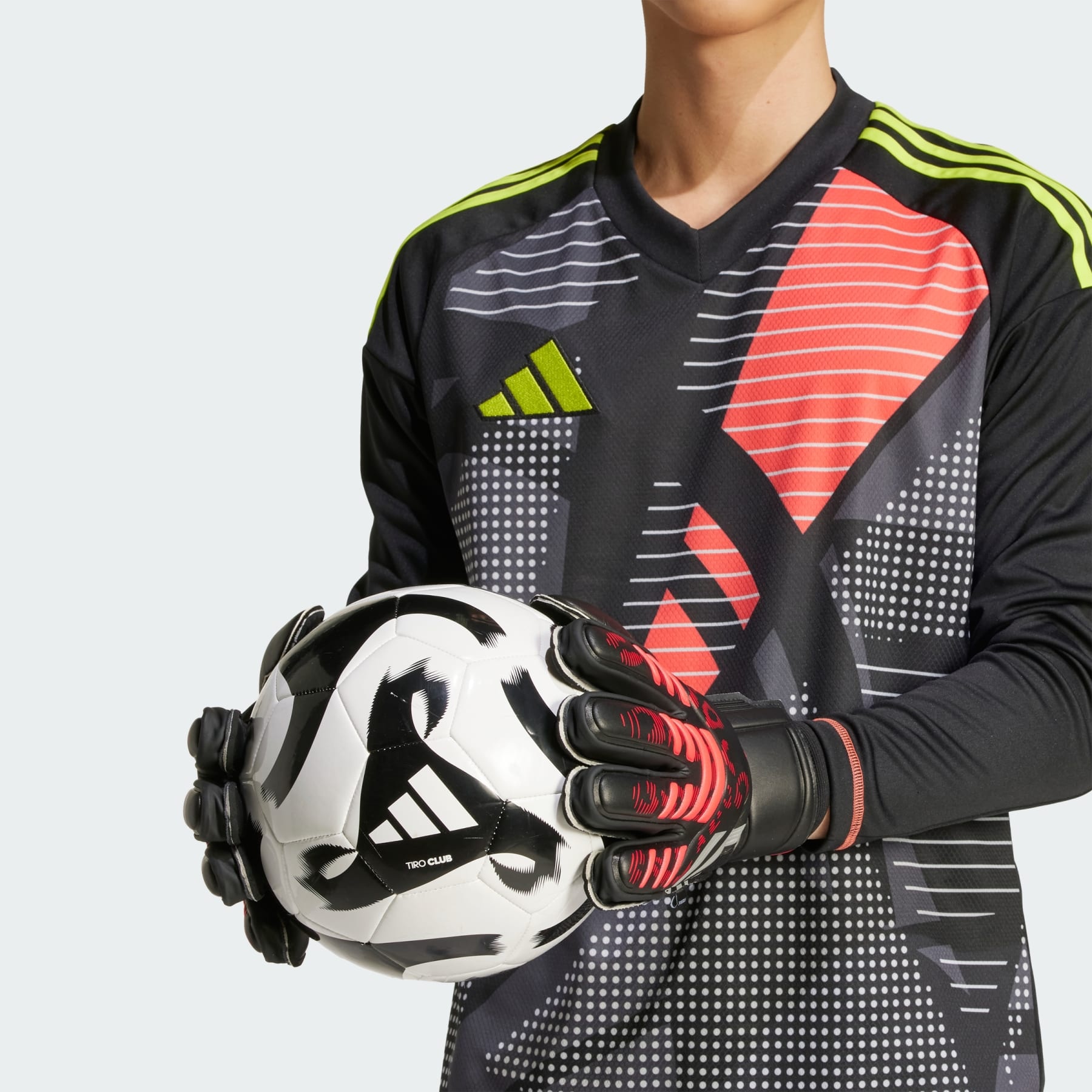 Predator Match Fingersave Goalkeeper Gloves - 7