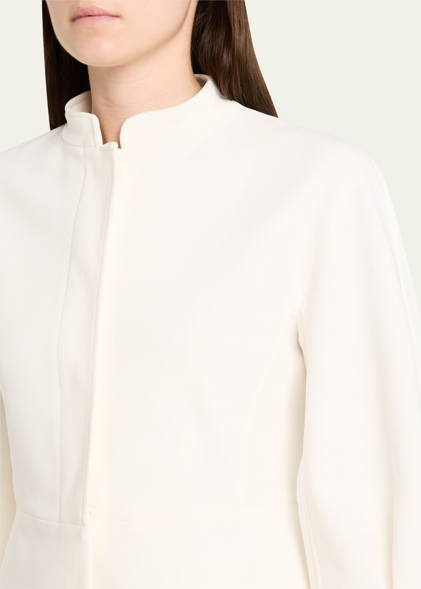 Nastro Three-Quarter Sleeve Cotton Jacket - 5