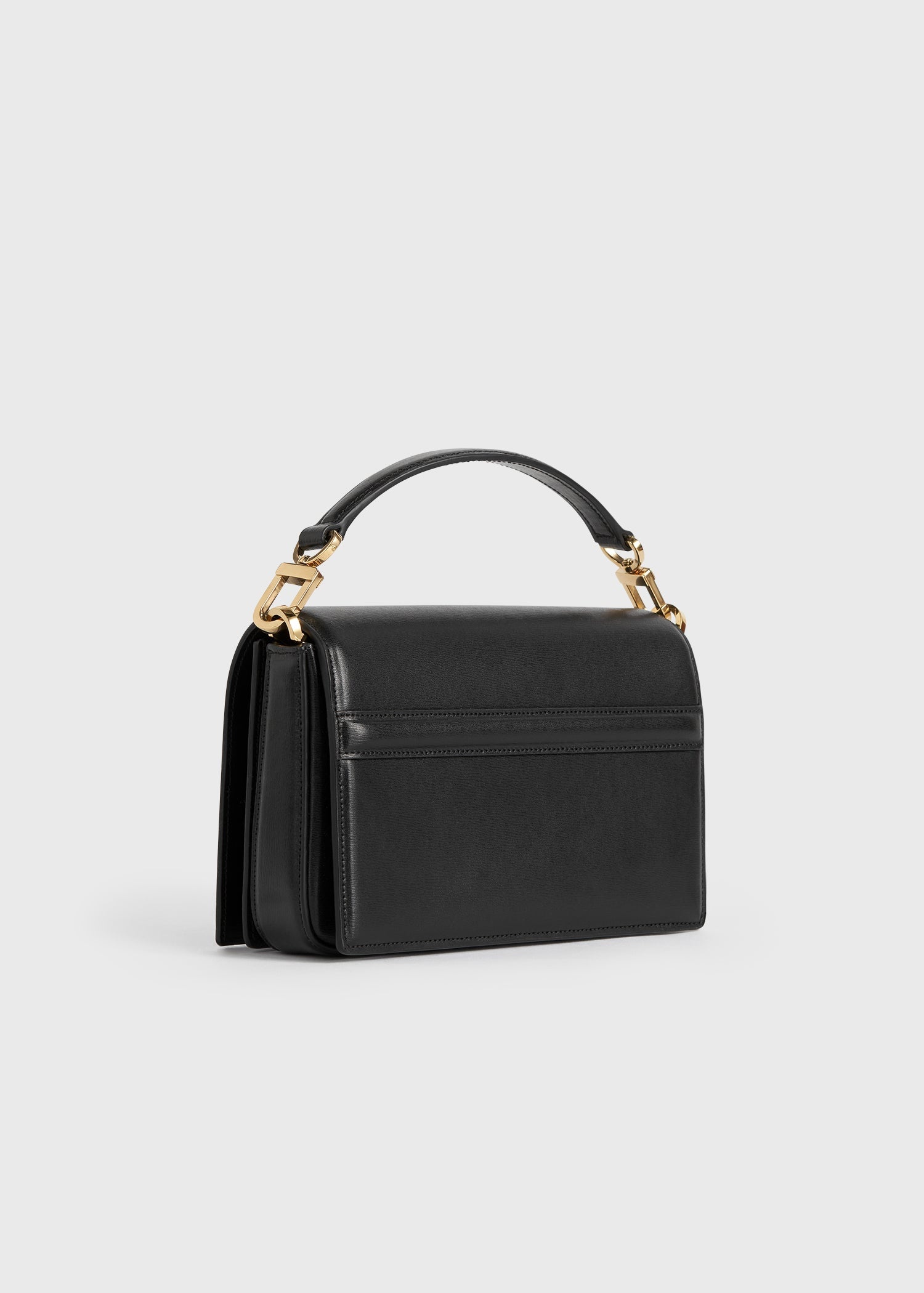 Mini T-Flap leather bag black - 6