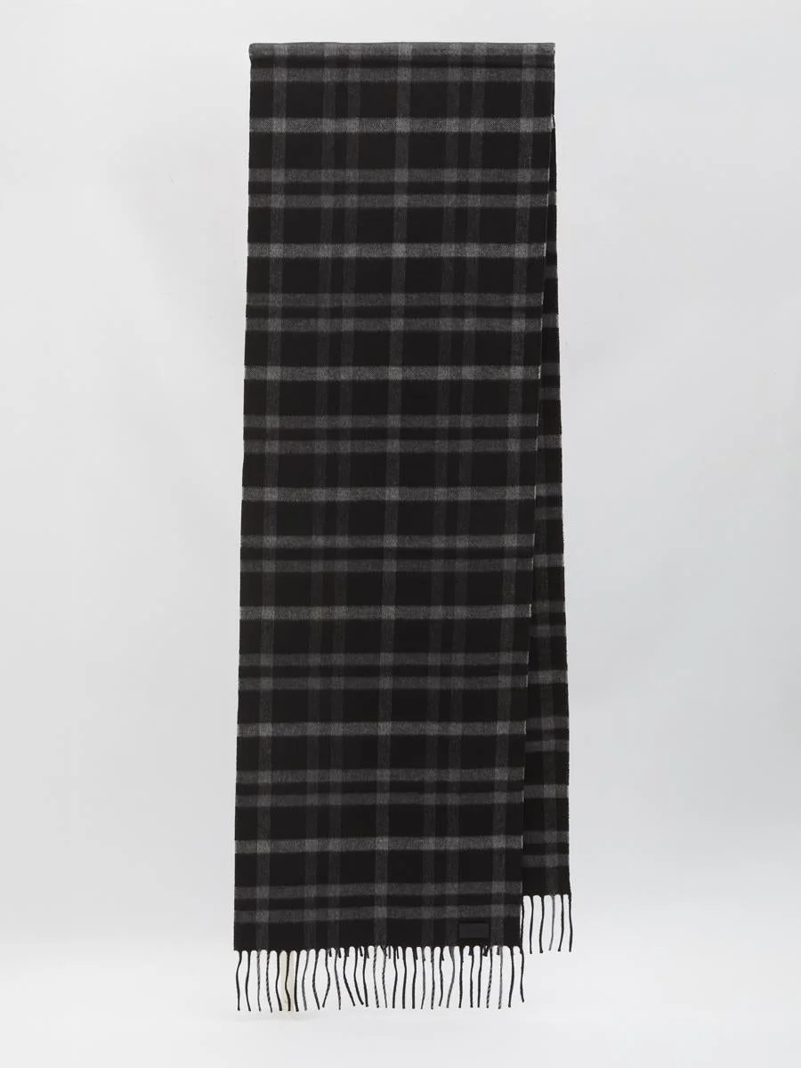 Saint Laurent Tartan Scarf - 1