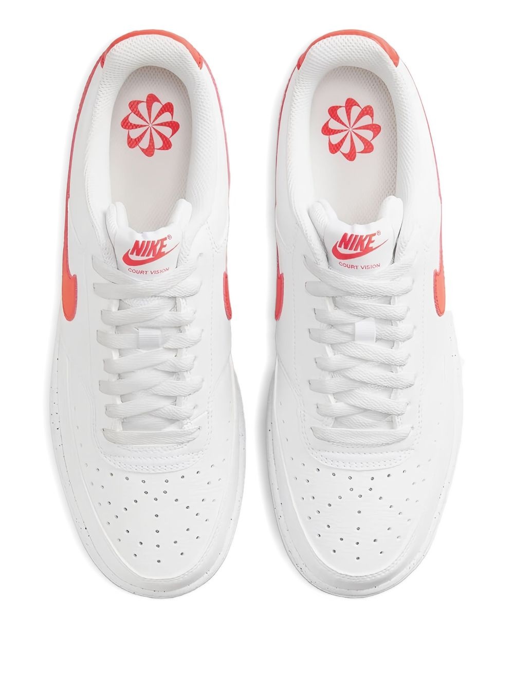 Court Vision Low Next Nature "White/Picante Red" sneakers - 4