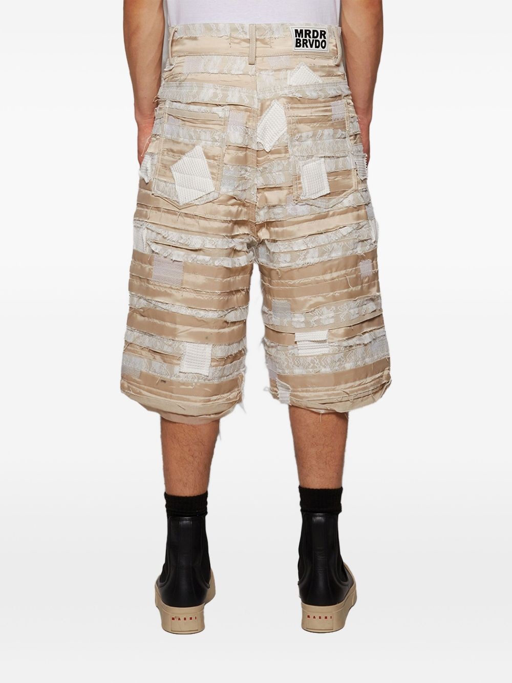 panelled shorts - 5