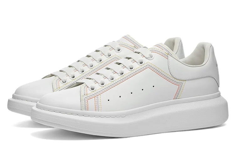 Alexander McQueen Oversized Sneaker 'Embroidered White Multi' 662639WIA4R9035 - 2