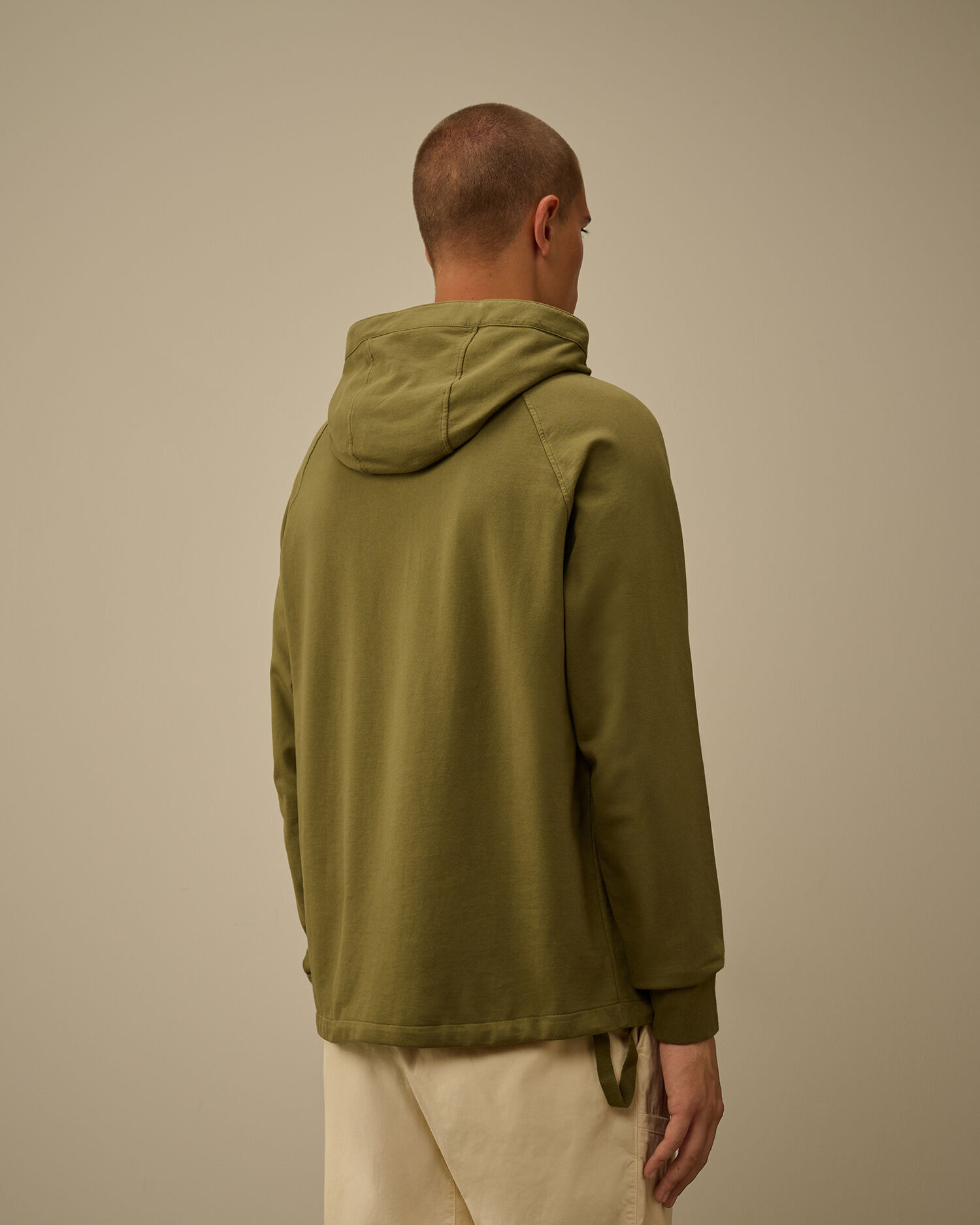 Light Fleece Hooded Lens Sweatshirt - 4