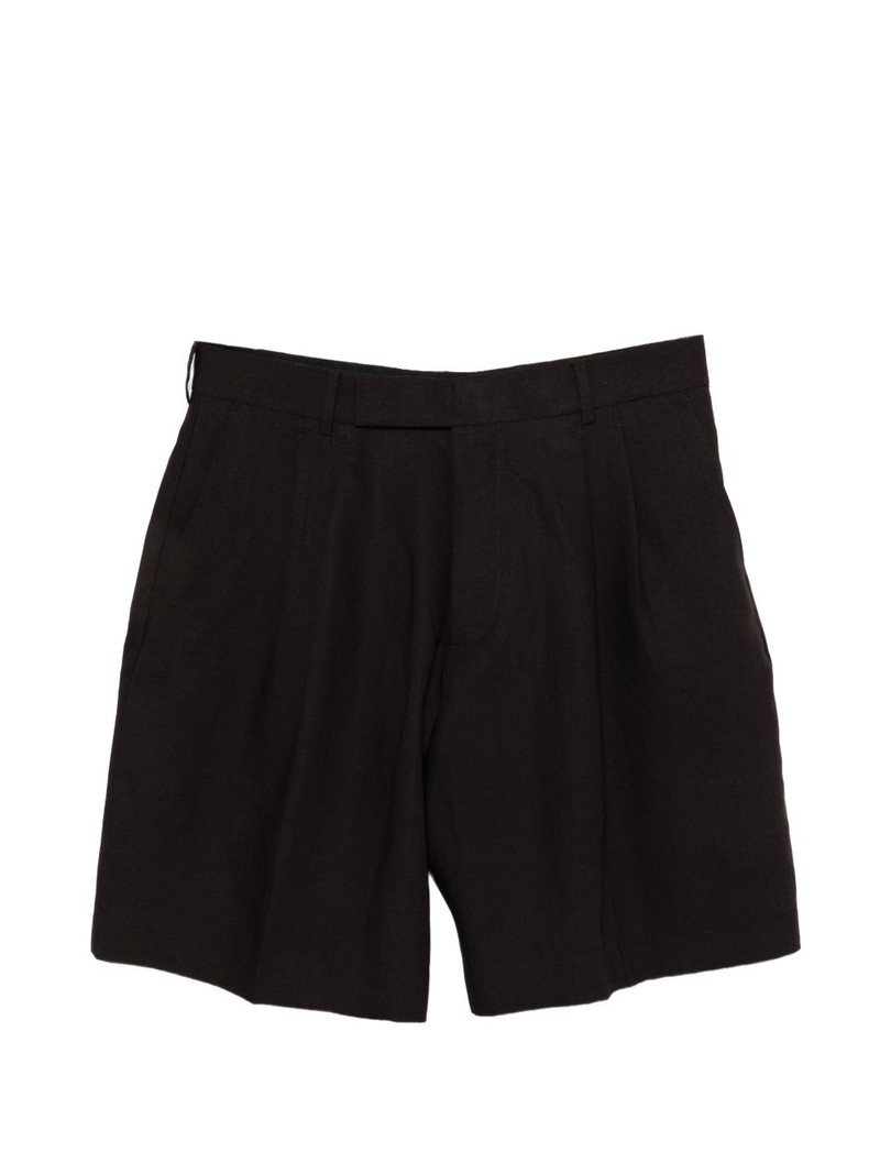 pleated shorts 1