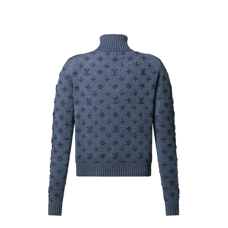 3D Signature Turtleneck Pullover 3