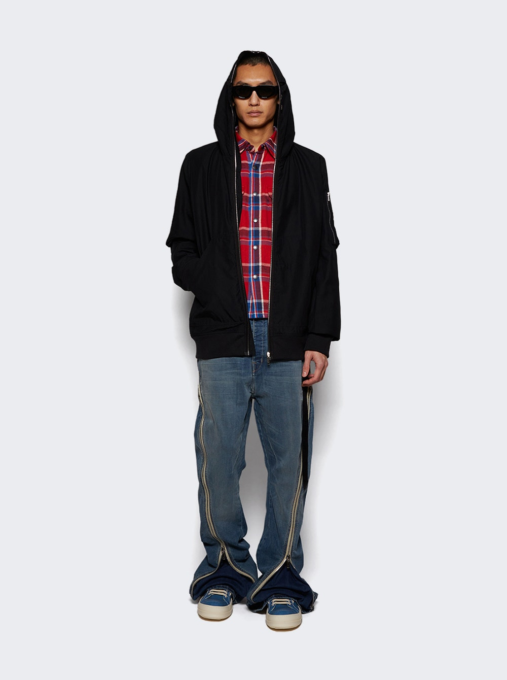 Bolan Banana Denim Pants Washed Indigo - 5