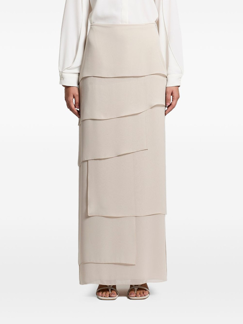 tiered maxi skirt 1