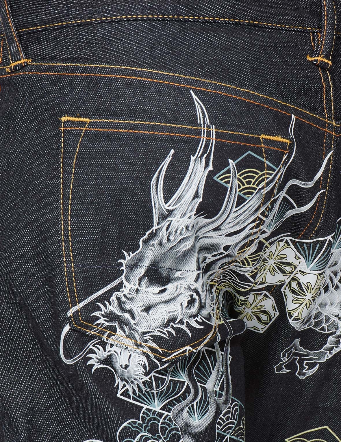 GRADATED DRAGON DAICOCK CARROT FIT JEANS #2017 - 7