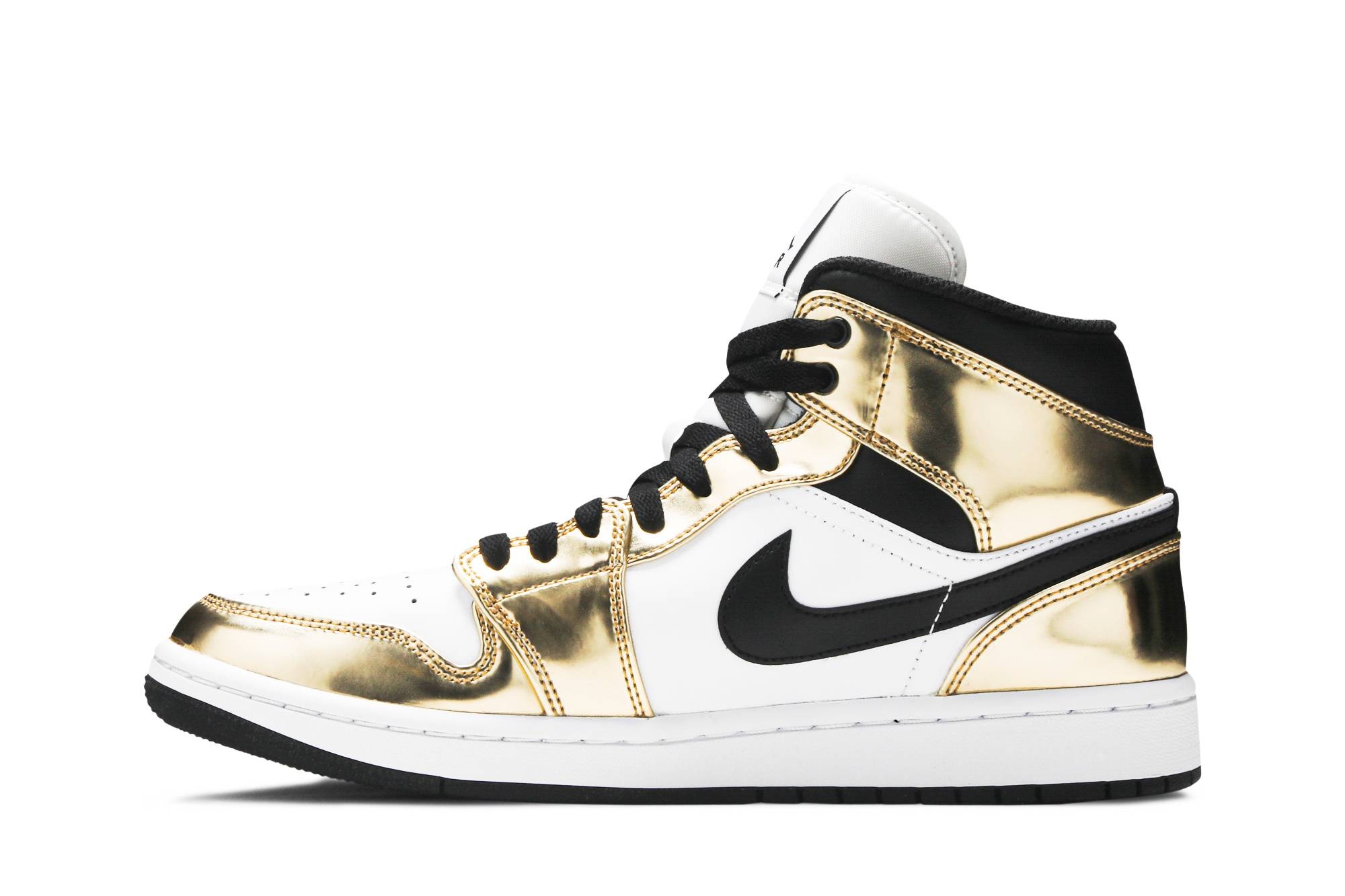 Air Jordan 1 Mid SE 'Metallic Gold' - 3