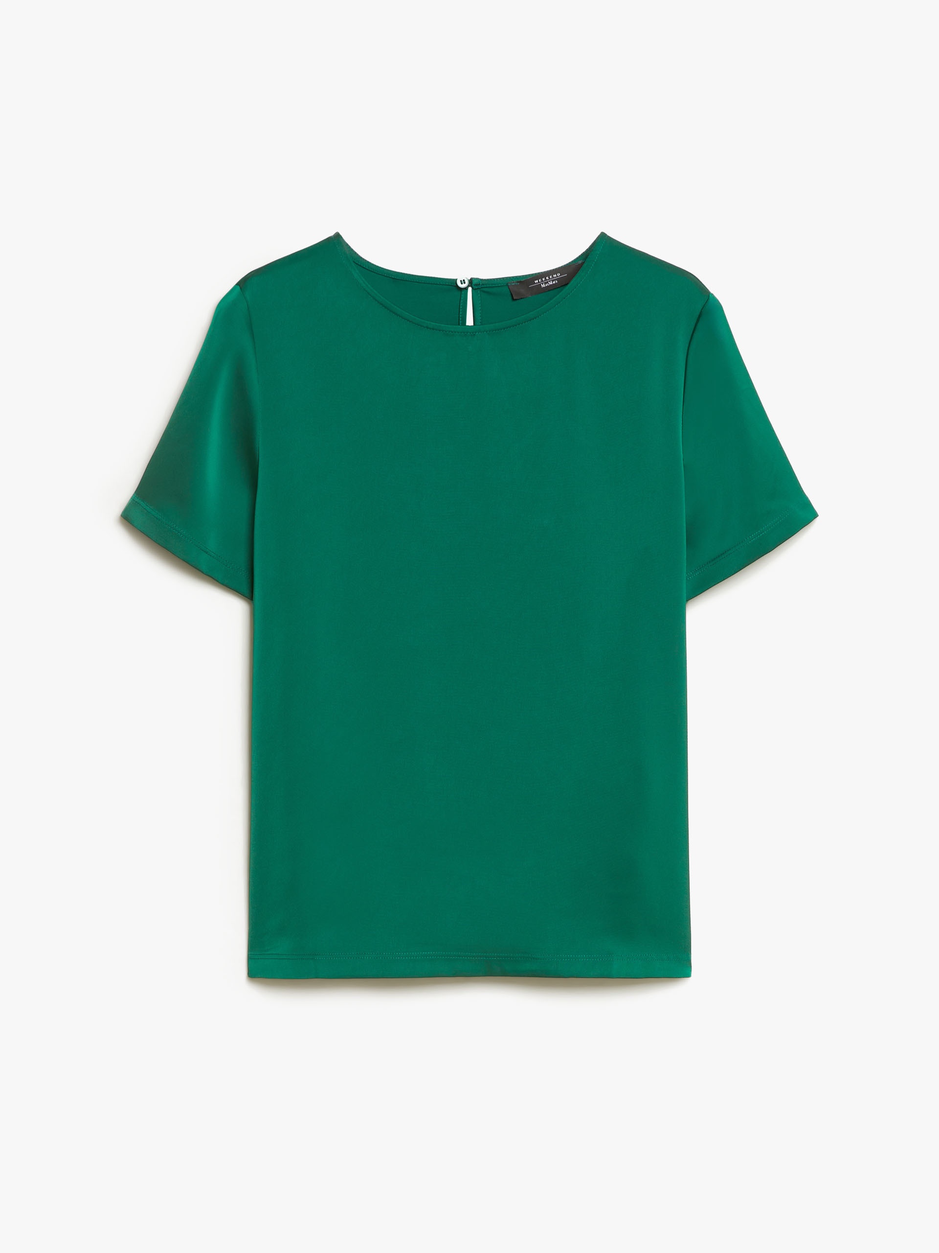GILBERT Satin and jersey T-shirt - 1