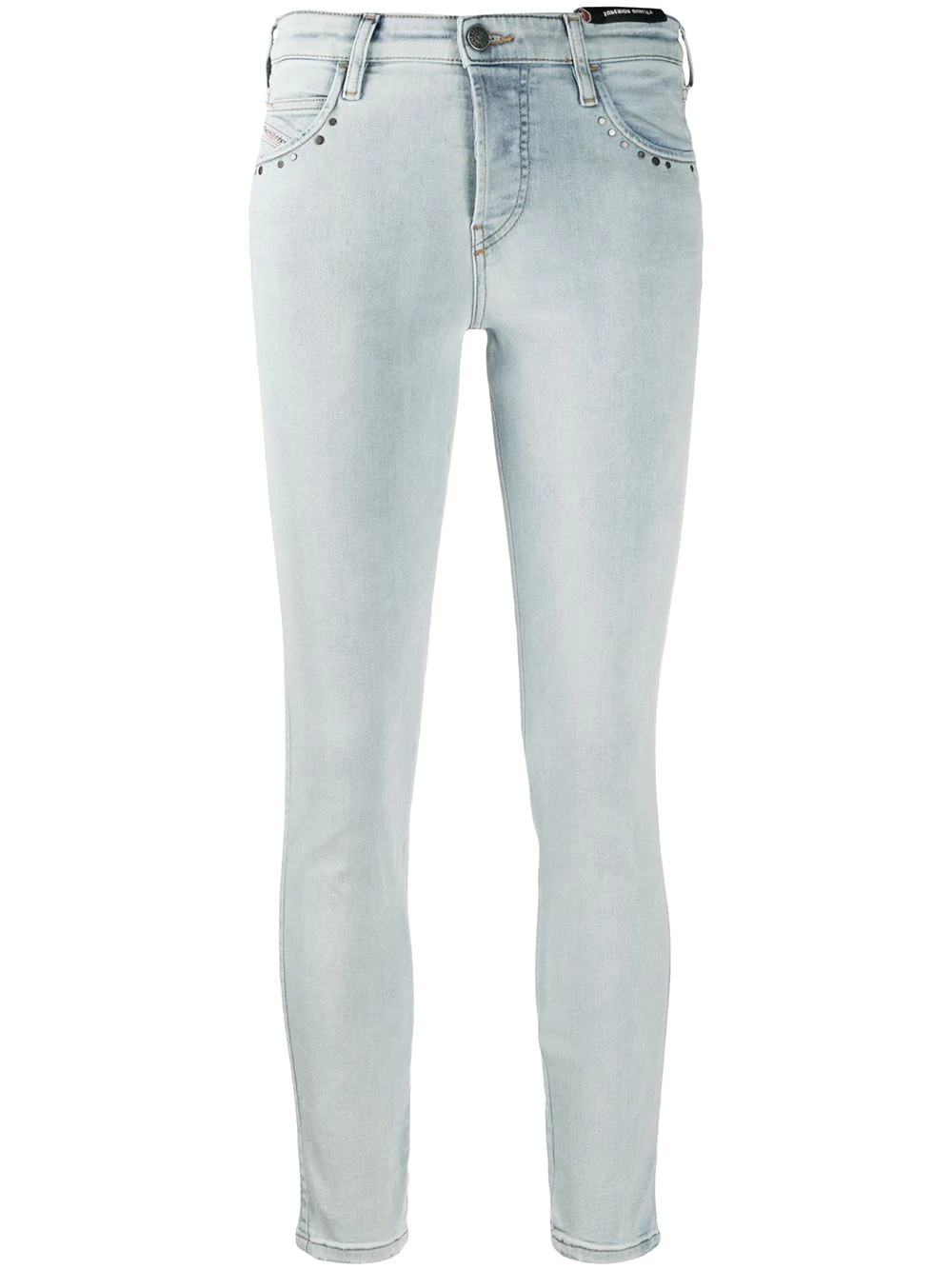 high rise skinny jeans - 1