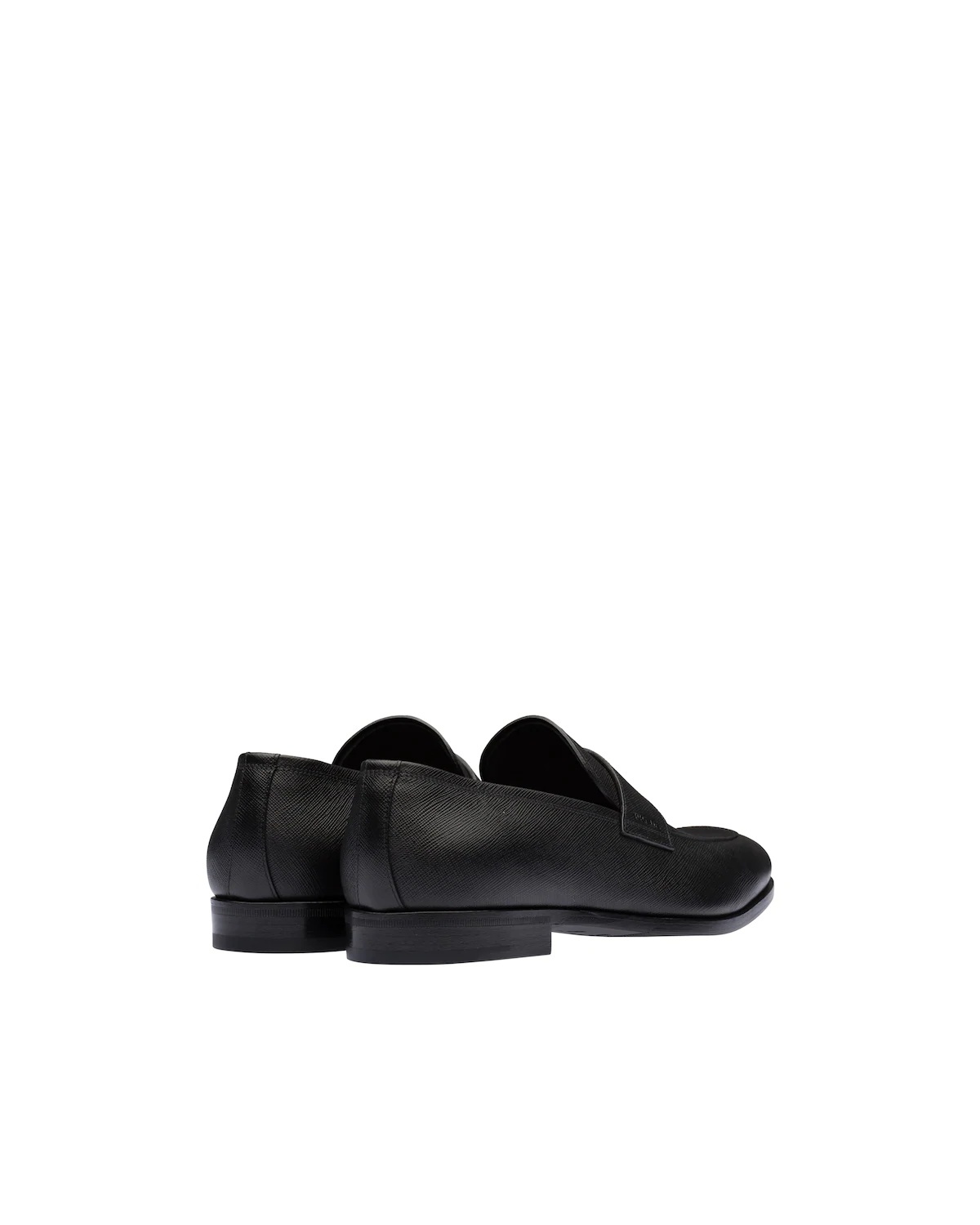 Saffiano leather loafers - 4