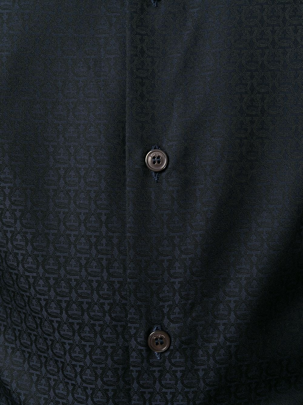 Gancini printed shirt - 5