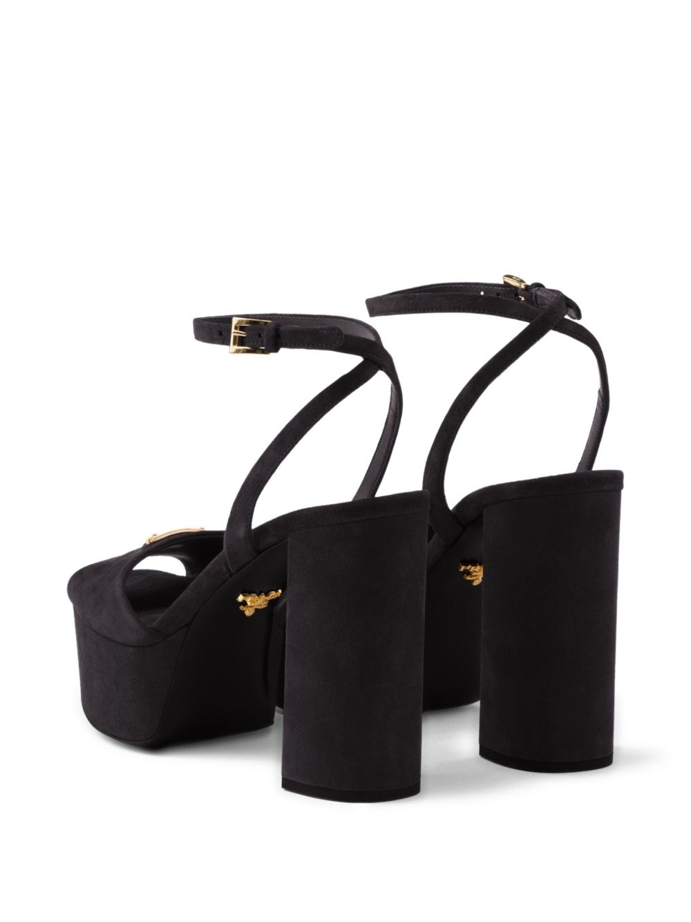 115mm suede platform sandals - 3