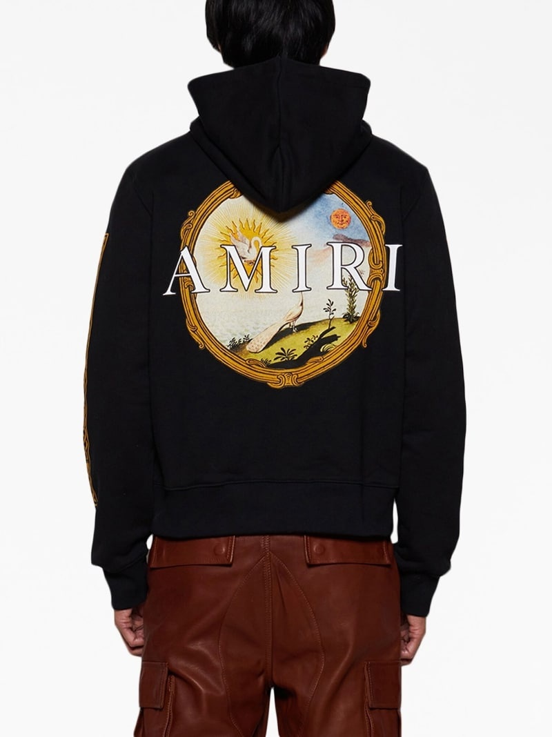 Alchemy Frame cotton hoodie - 5