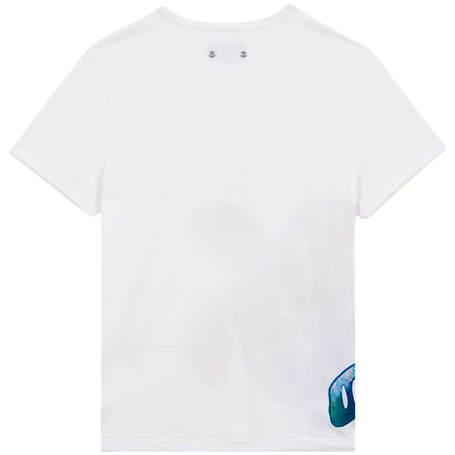 Men Cotton T-Shirt Tortue Aquarelle - 2