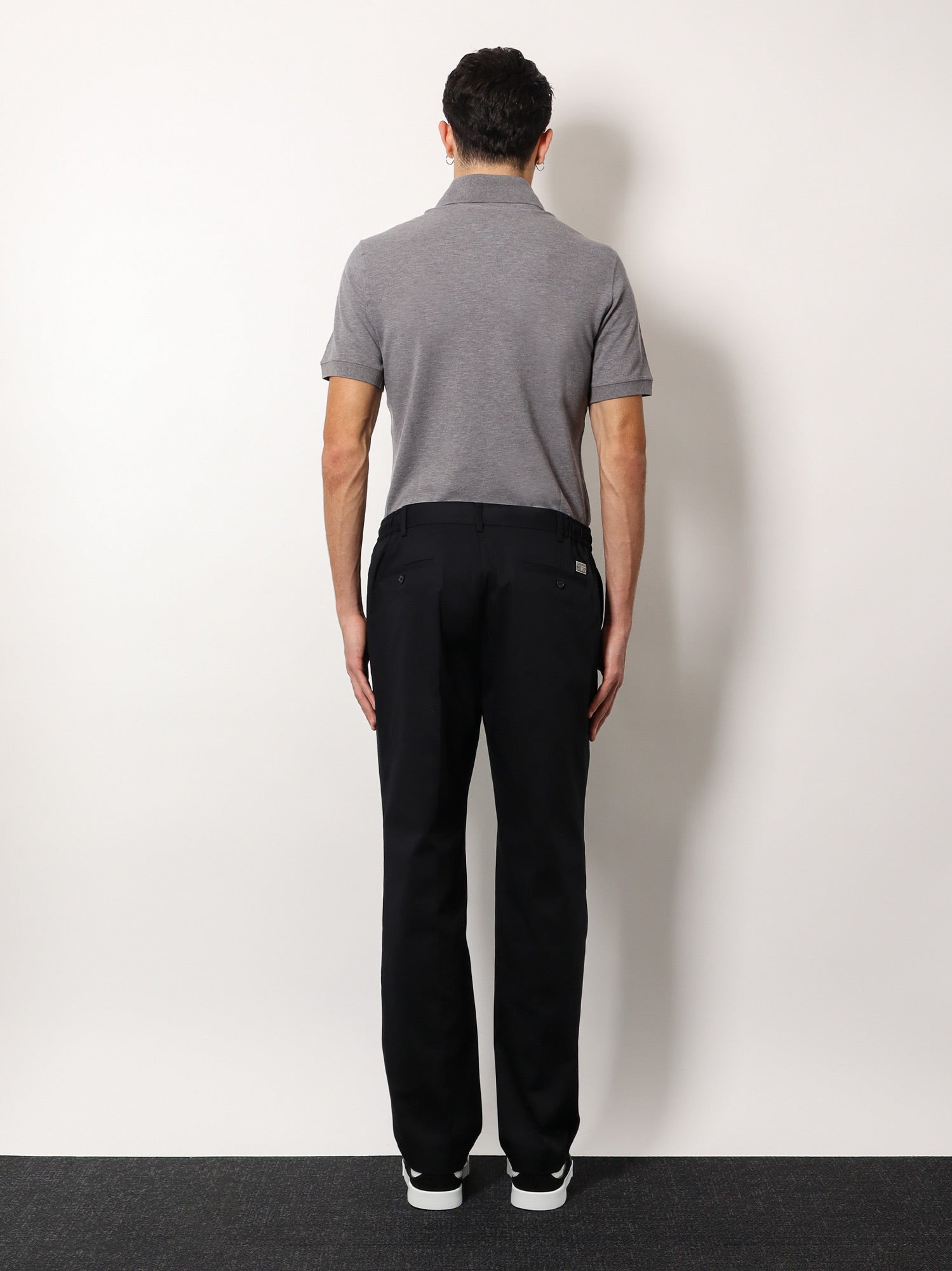 Dolce & Gabbana Cotton Trouser With Elastic Inserts And Drawstring - 3